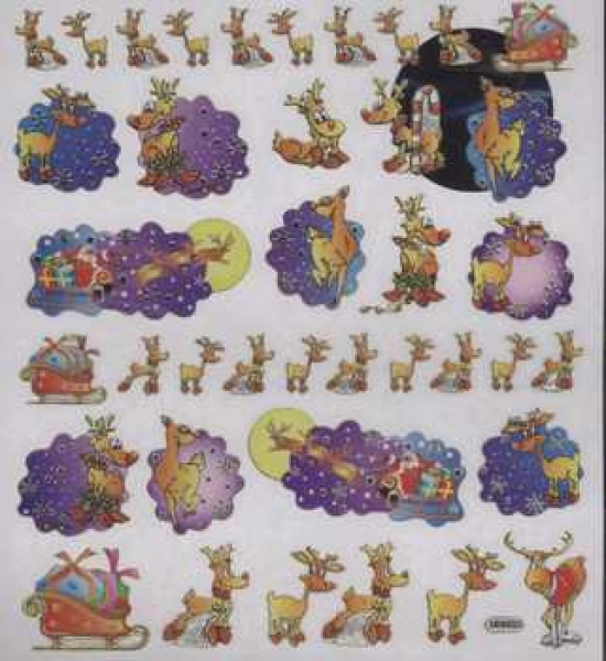 Sticker Rentiere